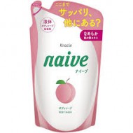 Мыло жидкое для тела "Naive" с экстрактом листьев персикового дерева 380мл
