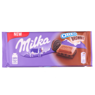 Шоколад "Milka" Oreo Brownie 100 г