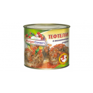 Тефтели в томатном соусе "Булгарконсерв" 540 гр