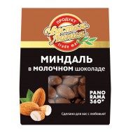 Конфеты "Чистая Линия" Миндаль в мол. шоколаде 100 гр