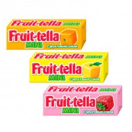 Жевательная конфета "Fruit-tella" с фруктовым вкусом 11 гр.