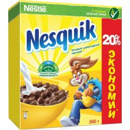 Готовый завтрак Nestle Nesquik "Шоколадные шарики" 500гр