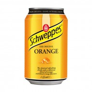 Напиток "Schweppes" апельсин 0.33мл ж/б