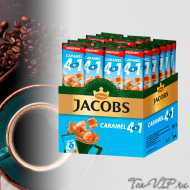 Кофе "Jacobs" 4в1 карамель 12 гр.