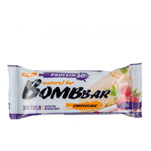 Батончик "BOMBBAR" протеин, "Малиновый чизкейк" 60 г