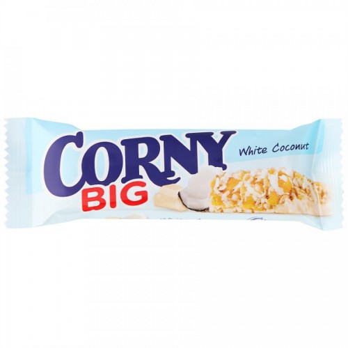 Батончик "Corny Big" с белым шоколадом и кокосом 40г