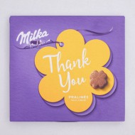 Шоколадные конфеты Milka Thank you с молочной начинкой 110 г