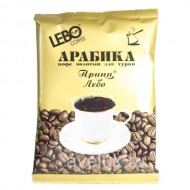 Кофе Lebo Принц Арабика молотый для турки 100 г