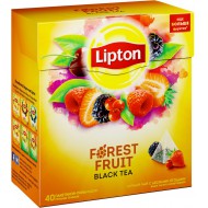Чай черный Lipton Forest frut в пирамидках 1,8 г 20 шт