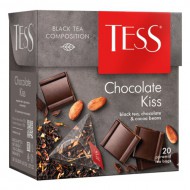Чай "Tess" черный Chocolate kiss 20 пак.