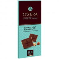 Шоколад "OZera" Extra milk & hazelnut 90 гр.