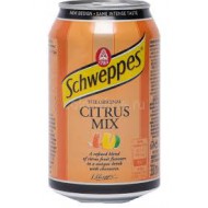 Напиток б/а "Schweppes" цитрус 0,33мл ж/б
