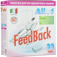 Таблетки д/посудомоечной машины "FeedBack" ALL in 1 30 шт .