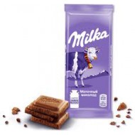 Шоколад Milka молочный 87гр