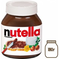 Паста Nutella ореховая с какао 180гр