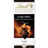 Шоколад Lindt Excellence Темный с карамелью 100 г