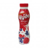 Питьевой йогурт Чудо Черника-малина 2,4% 270 г бзмж