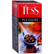 Чай черный "Tess" Pleasure с шиповником и яблоком 25пак