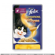 Корм Felix для кошек с уткой в соусе 85гр
