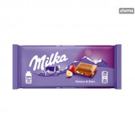 Шоколад "Milka" Raisins & hazelnuts 100г
