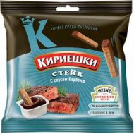 Сухарики "Кириешки" Стейк с соусом барбекю 60 гр.