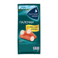 Крабовые палочки "Русское море" с мясом краба 200 гр