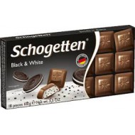 Шоколад "Schogetten" Black&White 100 гр