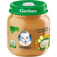 Пюре "Gerber" Овощной салатик  