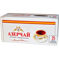 Чай черный Азерчай с бергамотом в пакетиках 2 г 25 шт
