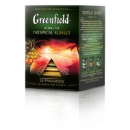 Чай Greenfield Tropical Sunset в пирамидках 1,8 г 20 шт