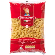 Макаронные изделия Pasta Zara Chifferi rigati № 55 рожки рифленые 500 г