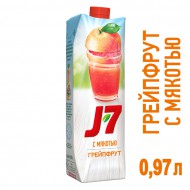 Нектар J7 розовый грейпфрут 1л