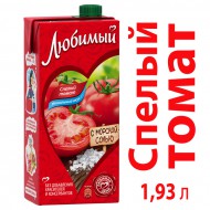 Сок "Любимый" Спелый томат 1,93 л.