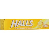 Леденцы "Halls" со вкусом меда и лимона 25гр