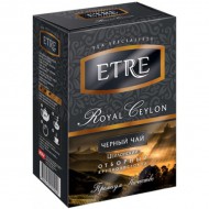 Чай черный "ETRE" Цейлонский Отборный 100 гр