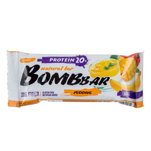 Батончик "BOMBBAR" протеин, "Манго-банан" 60 г