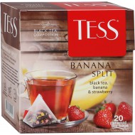 Чай черный Tess Banana Split в пирамидках 1,8 г 20 шт