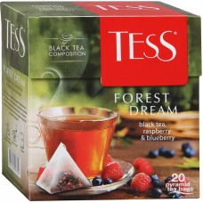 Чай черный Tess Forest Dream в пирамидках 1,8 г 20 шт