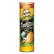 Чипсы Pringles Tortilla Sour Cream Fiesta кукурузные сметана 160гр