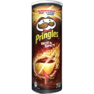 Чипсы Pringles с острым и пряным вкусом 165 г