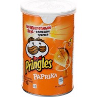 Чипсы Pringles со вкусом паприки 70гр