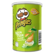 Чипсы Pringles сметана лук 70гр