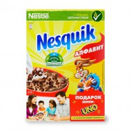 Готовый завтрак Nestle Nesquik шоколадный ABC 375 г