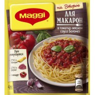 Смесь Maggi На второе для макарон в томатно-мясном соусе болонез