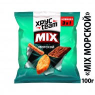 Сухарики Хрусteam Mix ржано-пшеничные морской 100 г