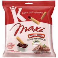 Сухарики Кириешки Maxi стейк + барбекю соус 75 гр