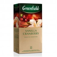 Чай "Greenfield" Vanila cranberry 25 пак