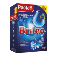 Специальная соль Paclan Brileo для посудомоечных машин 1 кг