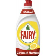 Средство Fairy Сочный лимон для мытья посуды 450 мл