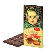 Шоколад Красный Октябрь Аленка с миндалем